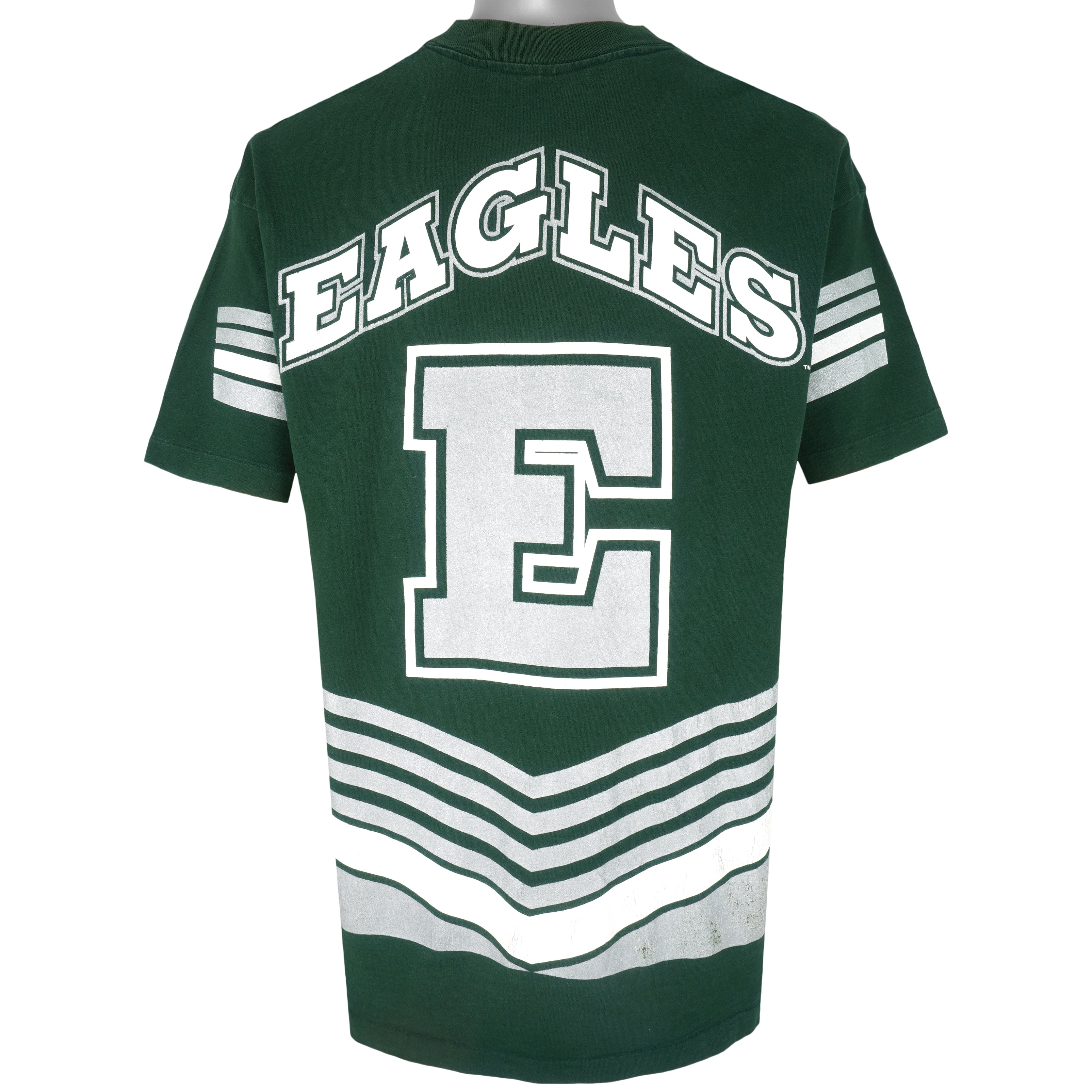 NFL (Salem) - Philadelphia Eagles Spell-Out T-Shirt 1990s X-Large Vintage Retro Football