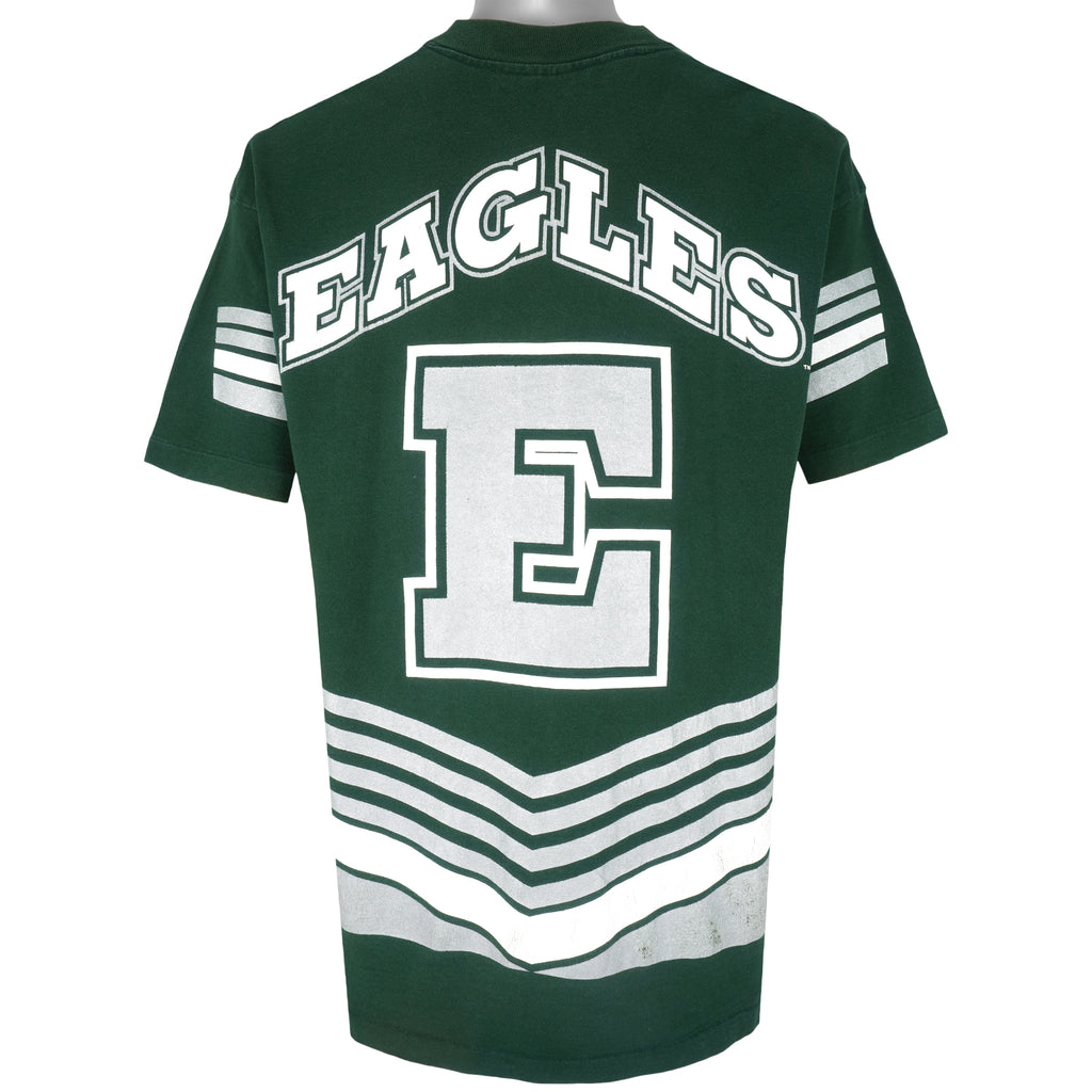 NFL (Salem) - Philadelphia Eagles Spell-Out T-Shirt 1990s X-Large Vintage Retro Football
