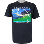 Vintage (Oneita) - Rocky Mountain National Park T-Shirt 1990s Large