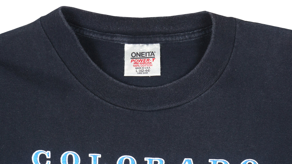 Vintage (Oneita) - Rocky Mountain National Park, Colorado T-Shirt 1990s Large Vintage Retro