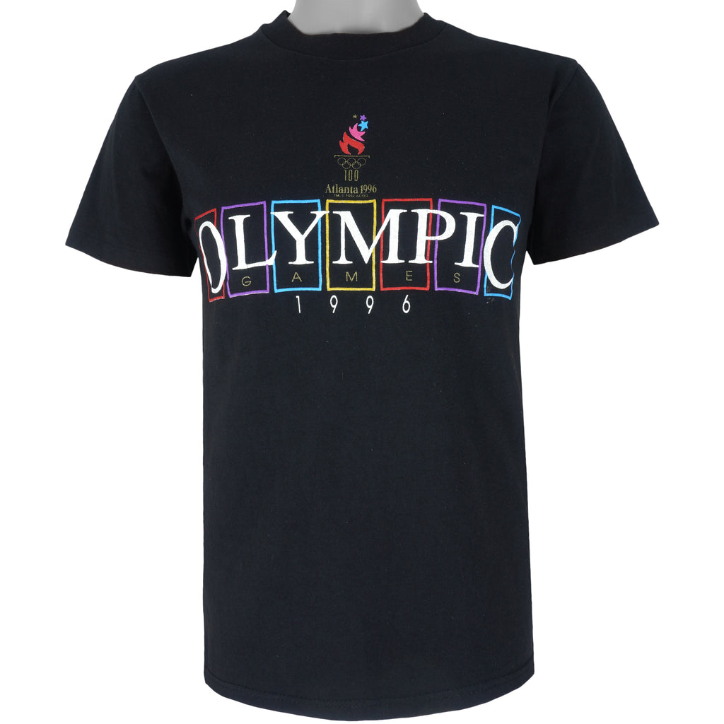 Vintage (Hanes) - Olympic Games, Atlanta T-Shirt 1992 Small Vintage Retro