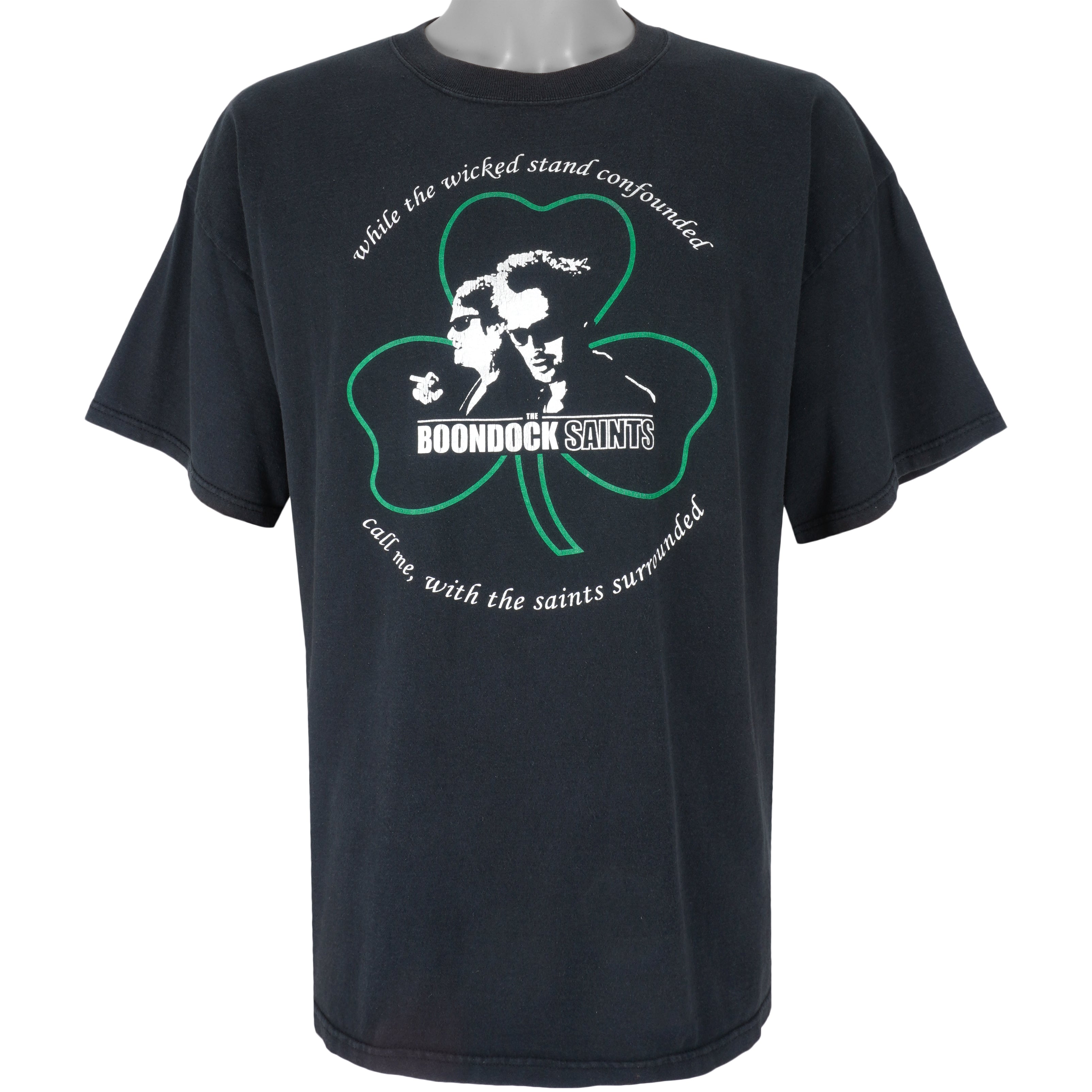 Vintage (Delta) - The Boondock Saints Spell-Out T-Shirt 1990s X-Large Vintage Retro