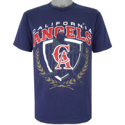 MLB - California Angels Big Logo T-Shirt 1990s Large Vintage Retro Baseball