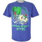 Looney Tunes - Virtual Reality Bytes T-Shirt 1990s Medium Vintage Retro