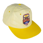 NFL - Yellow Miller Light Spell-Out Snapback Hat 1990s OSFA Vintage Retro Football