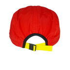 Marlboro - Red Adventure Team Embroidered Big Logo Strapback Hat 1990s OSFA Vintage Retro