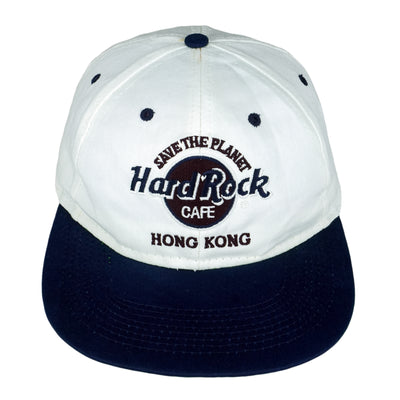 Vintage - Hard Rock Cafe Hong Kong Snapback Hat 1990s Adjustable