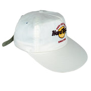 Vintage - White Hard Rock - Singapore Strapback Hat 1990s OSFA Vintage Retro