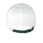 Lacoste - White Spell-Out Strapback Hat OSFA Vintage Retro