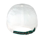 Lacoste - White Spell-Out Strapback Hat OSFA Vintage Retro
