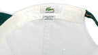 Lacoste - White Spell-Out Strapback Hat OSFA Vintage Retro