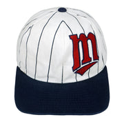 Starter - Minnesota Twins Big Logo Adjustable Hat 1990s OSFA Vintage Retro Baseball