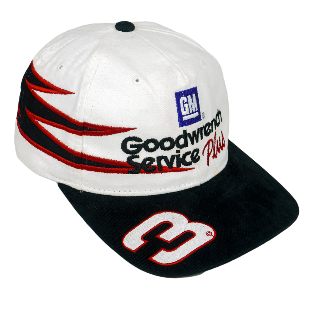 NASCAR (Chase) - Dale Earnhardt #3 Snapback Hat 1990s OSFA Vintage Retro