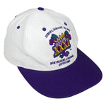 NFL (Logo 7) - Super Bowl XXXI Embroidered Snapback Hat 1997 OSFA Vintage Retro Football