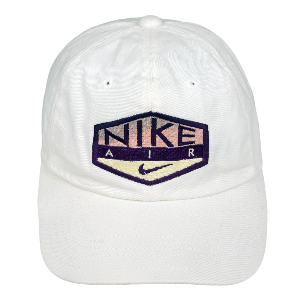 Nike - Nike Air Big Logo Snapback Hat 1990s OSFA Vintage Retro