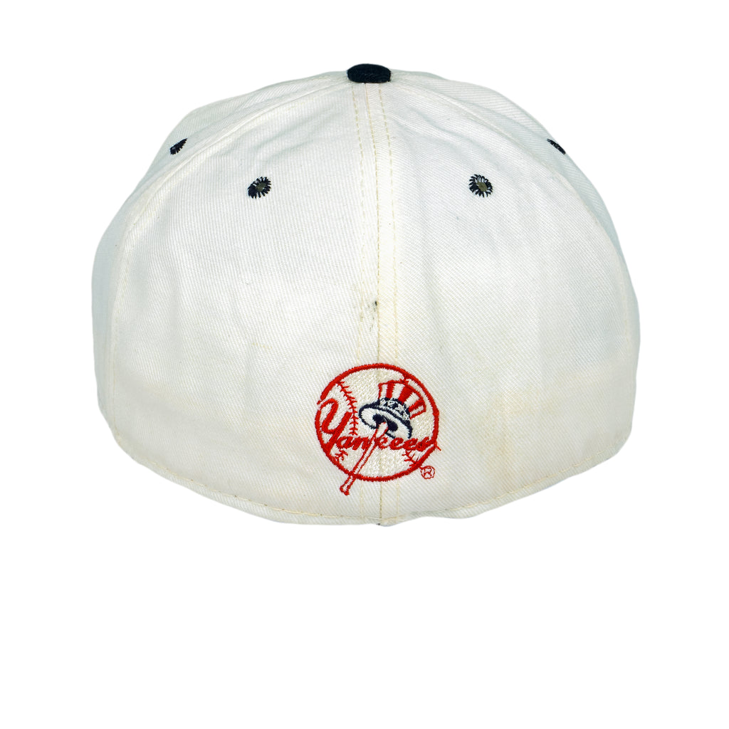 MLB (Pro Line) - New York Yankees Fitted Hat 1990s 7 1/2 Vintage Retro Baseball