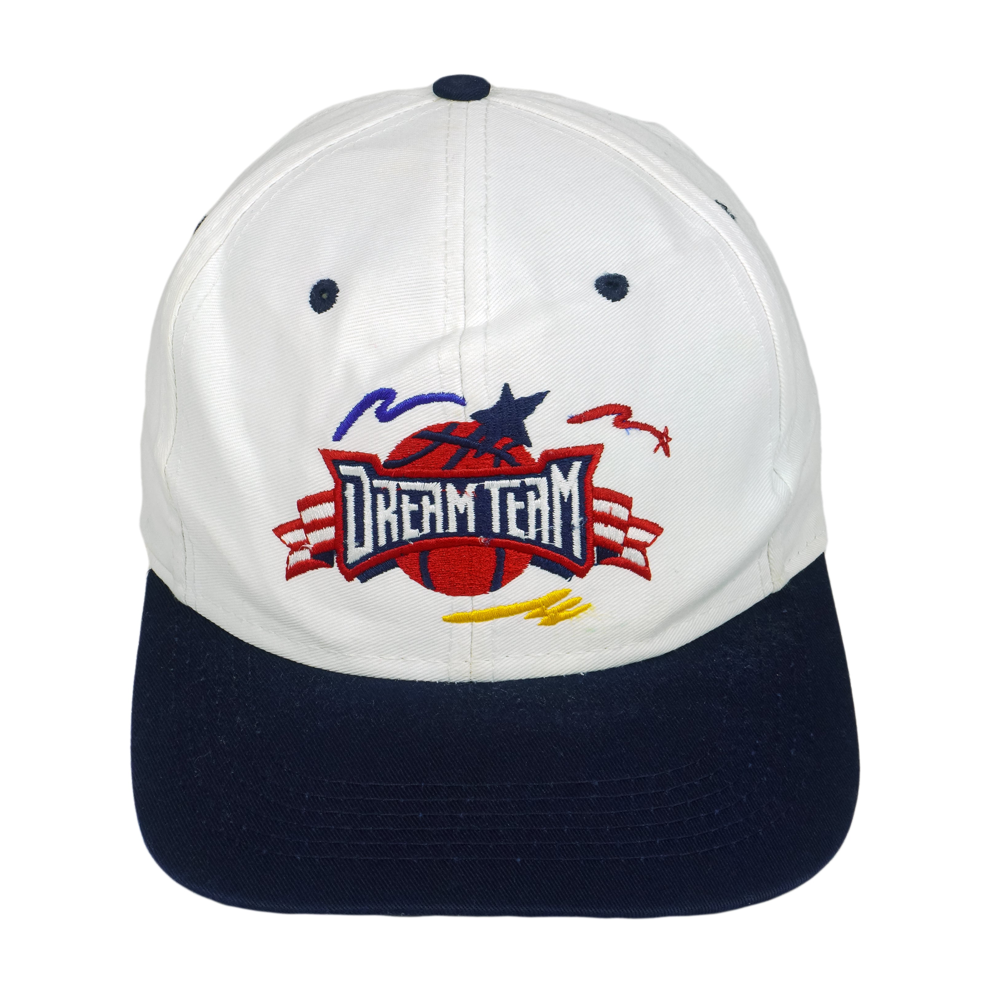 NBA (Logo 7) - U.S.A Basketball Dream Team Snapback Hat 1996 OSFA Vintage Retro Basketball