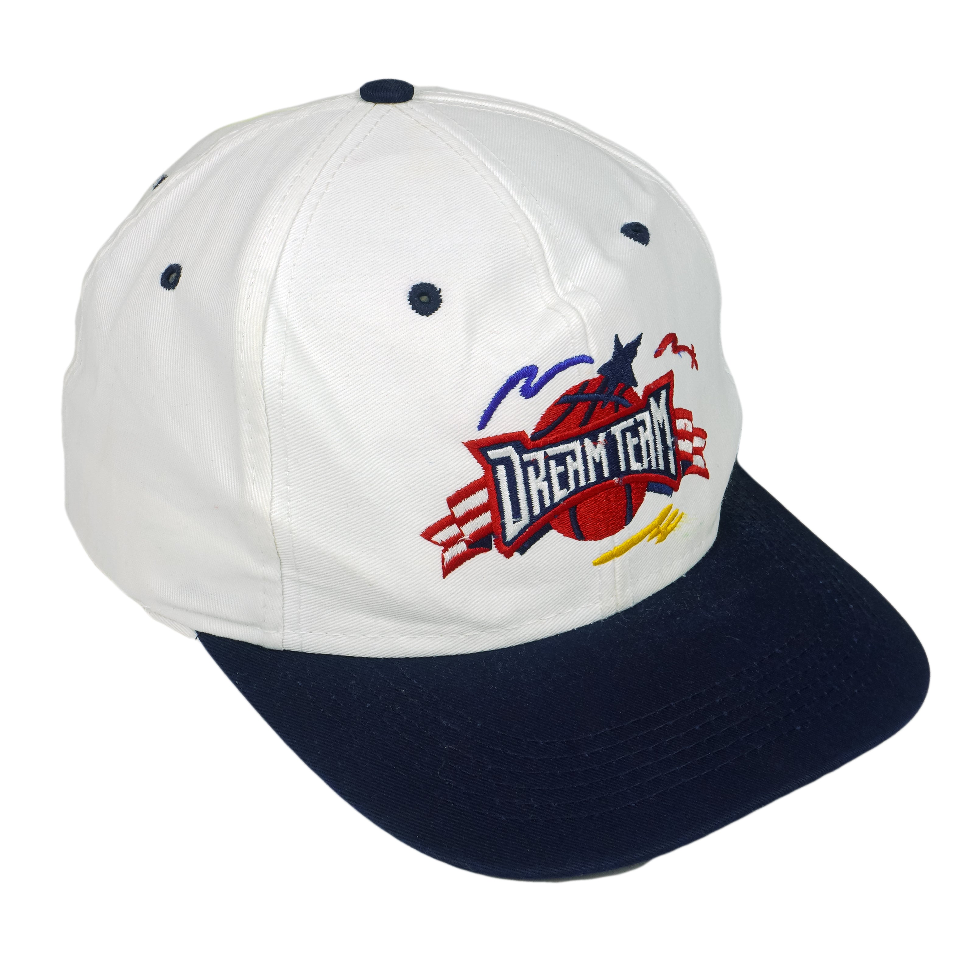 NBA (Logo 7) - U.S.A Basketball Dream Team Snapback Hat 1996 OSFA Vintage Retro Basketball