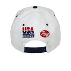 NBA (Logo 7) - U.S.A Basketball Dream Team Snapback Hat 1996 OSFA Vintage Retro Basketball