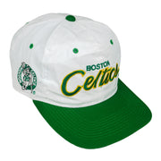 NBA (Sports Specialties) - Boston Celtics Snapback Hat 1990s OSFA Vintage Retro Basketball