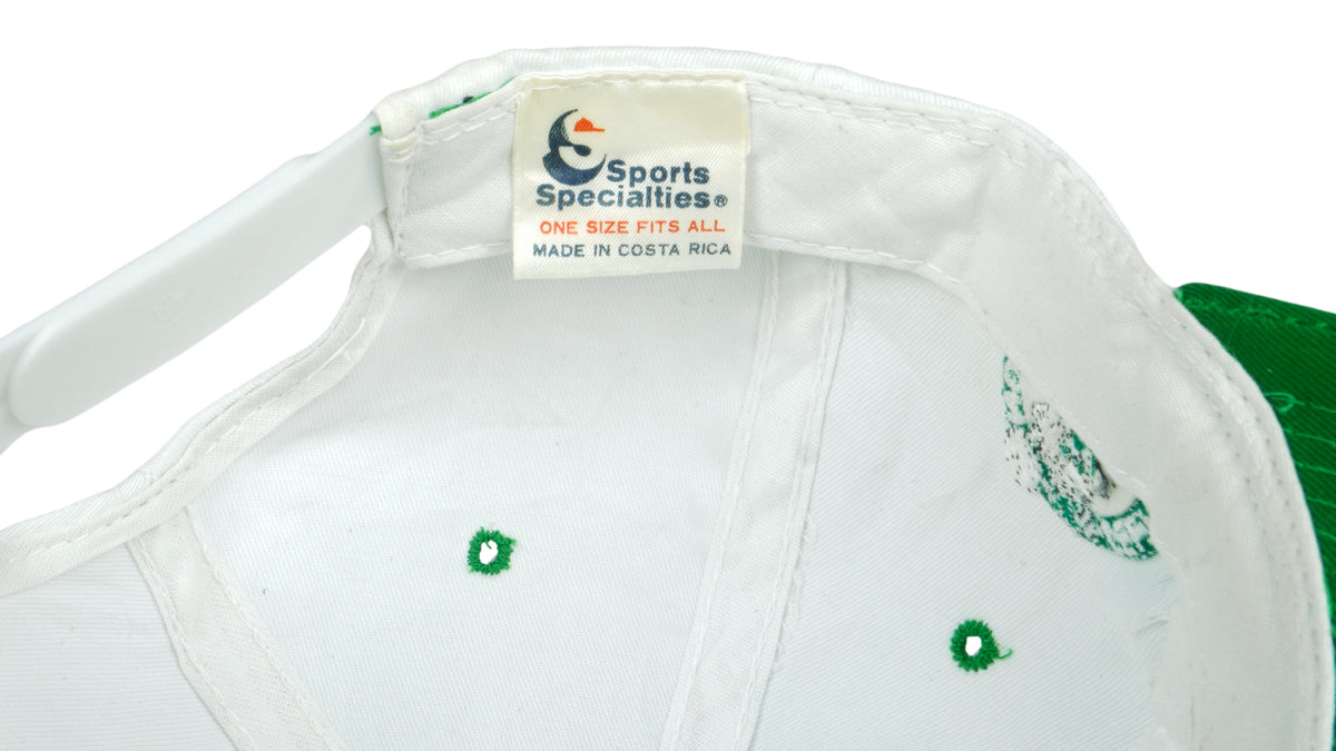 NBA (Sports Specialties) - Boston Celtics Snapback Hat 1990s OSFA Vintage Retro Basketball