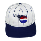 Vintage (Nissin Cap) - Pepsi Spell-Out Snapback Hat OSFA Vintage Retro