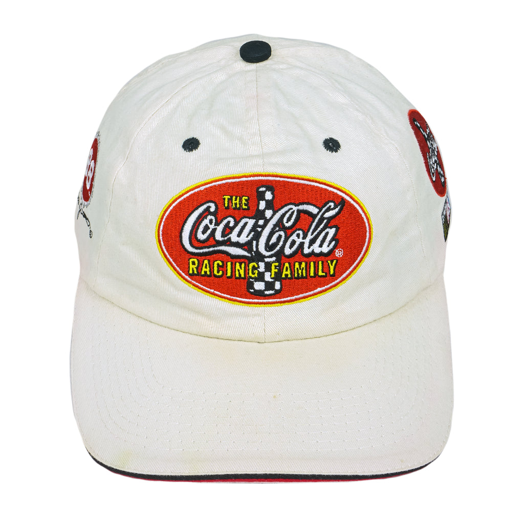 Nascar - The Coca-Cola Racing Family Spell-Out Snapback Hat 2003 OSFA Vintage Retro