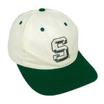 Reebok - Michigan State Spartans Snapback Hat 1990s OSFA Vintage Retro Football College