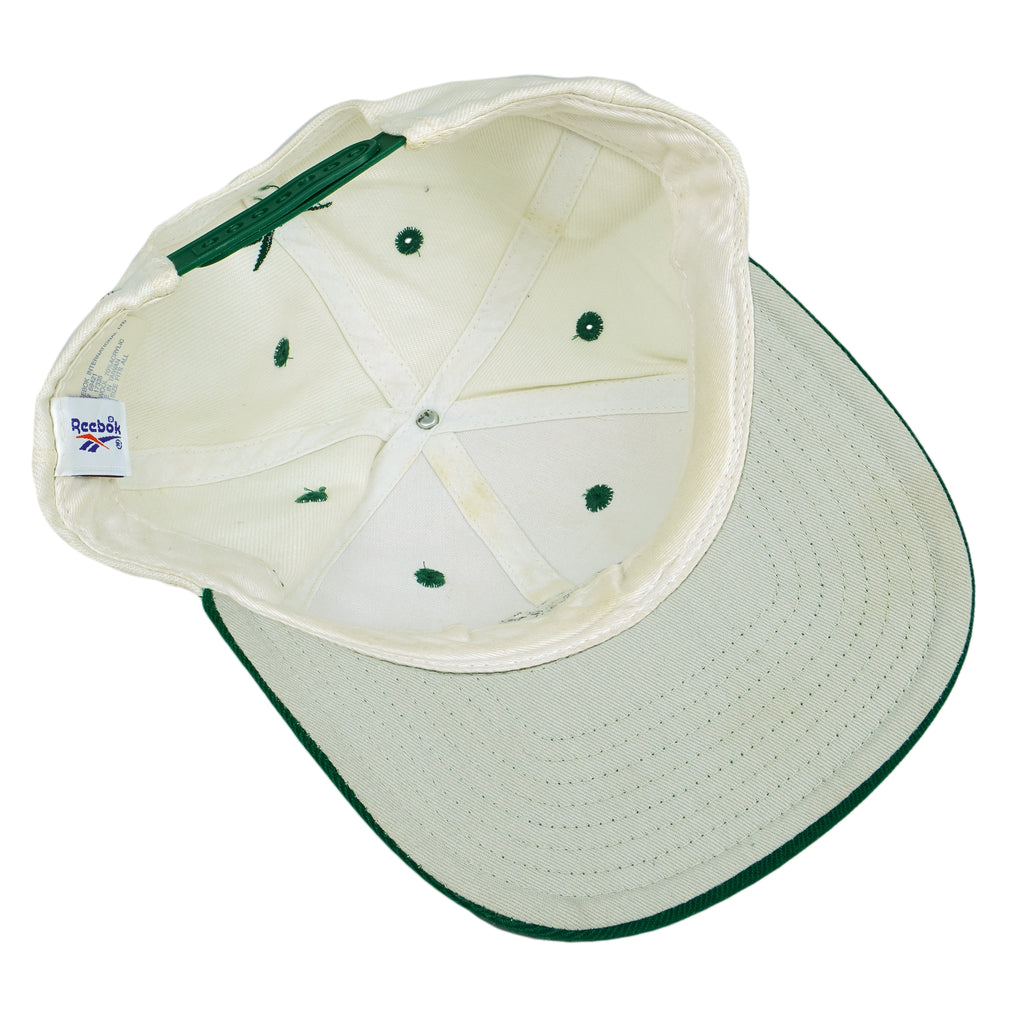 Reebok - Michigan State Spartans Snapback Hat 1990s OSFA Vintage Retro Football College