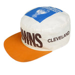 NFL (Re Play) - Browns Sherwin Williams Spell-Out Fitted Hat 1990s
