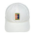 Nike - White Nike Court Snapback Hat 1990s OSFA Vintage Retro