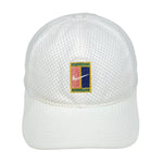 Nike - White Nike Court Snapback Hat 1990s OSFA Vintage Retro