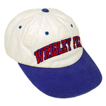 Starter - Wrigley Field, Cubs Embroidered Snapback Hat 1990s OSFA Vintage Retro Baseball