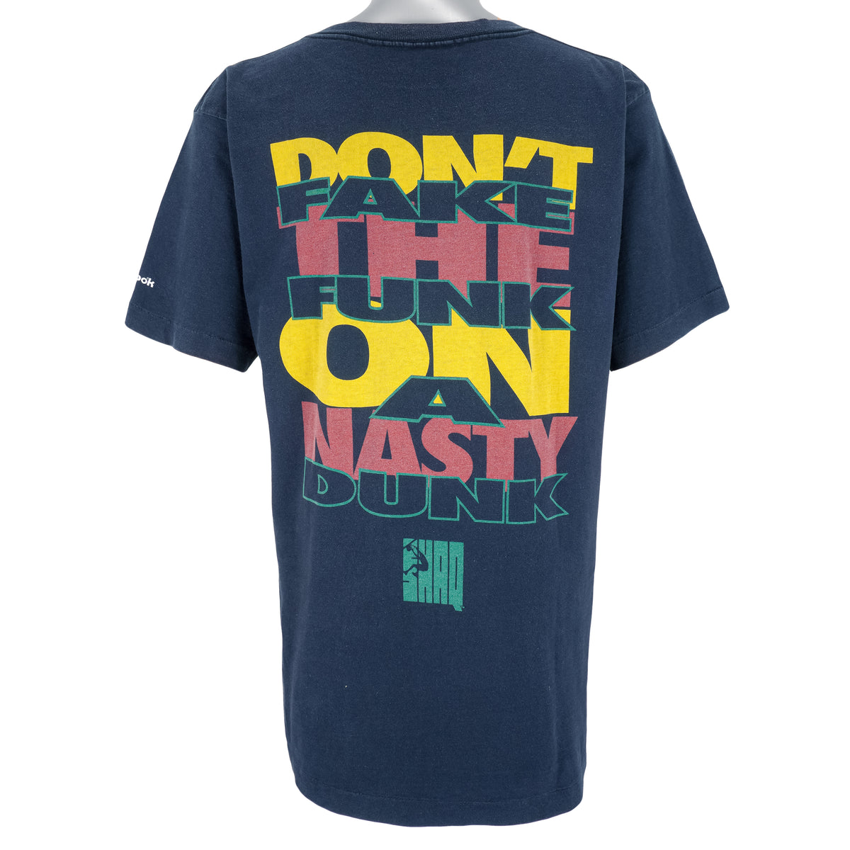 Reebok - Shaq, Dont Take The Funk On A Nasty Dunk T-Shirt 1990s Large Vintage Retro Basketball
