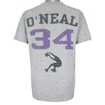 Reebok - Shaq Los Angeles Lakers Spell-Out T-Shirt 1990s Medium