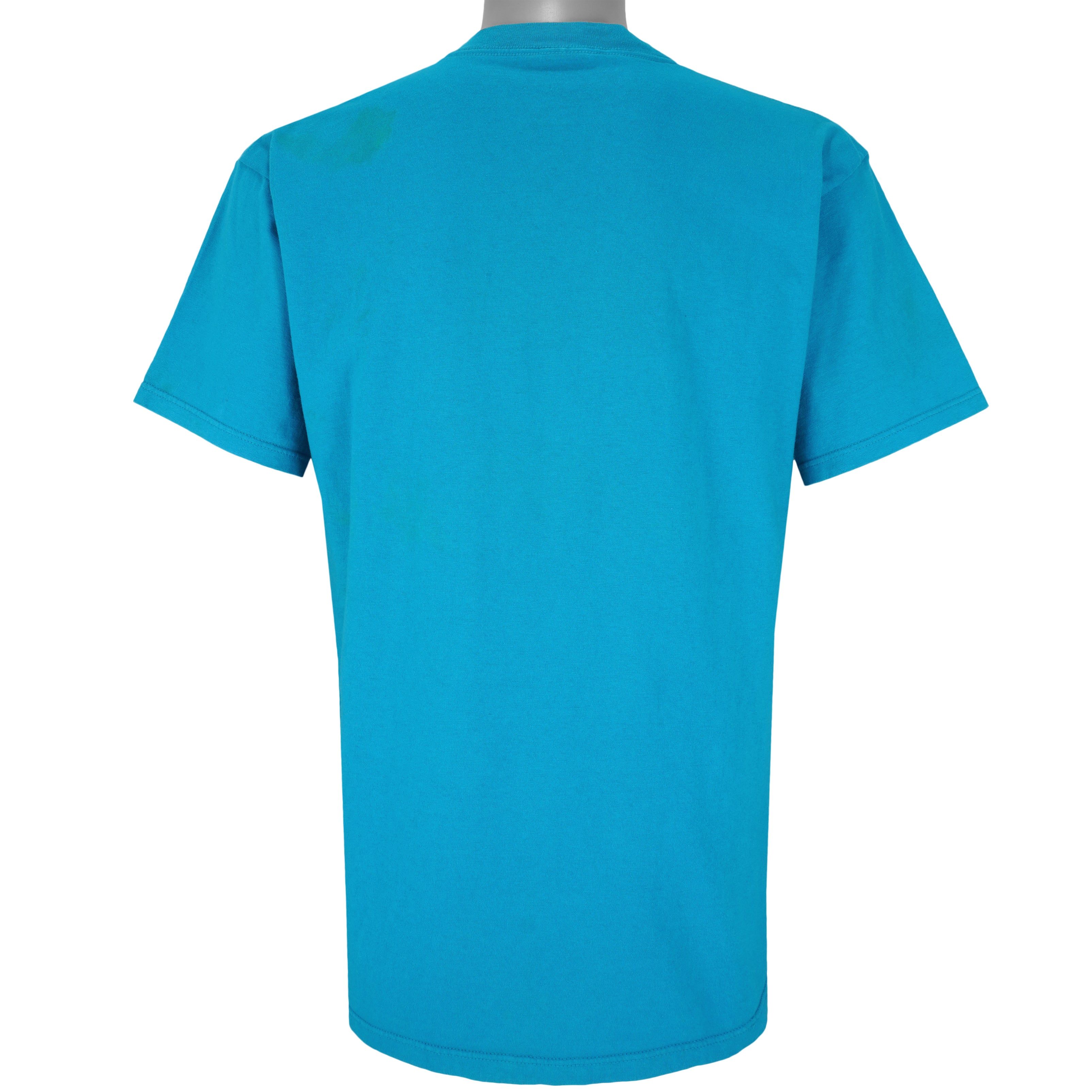 NHL (Competitor) - Blue San Jose Sharks T-Shirt 1990s Large Vintage Retro Hockey