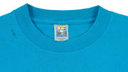 NHL (Competitor) - Blue San Jose Sharks T-Shirt 1990s Large Vintage Retro Hockey