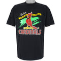 MLB (Delta) - St. Louis Cardinals, 25th Anniversary Big Logo T-Shirt 1990 X-Large Vintage Retro Baseball