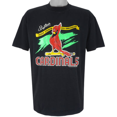 MLB (Delta) - St. Louis Cardinals 25th Anniversary T-Shirt 1990 X-Large