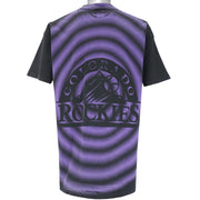 MLB (Salem) - Purple Colorado Rockies OVP T-Shirt 1994 Large Vintage Retro Baseball