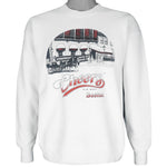 Vintage (Lee) - White Cheers Boston Spell-Out Sweatshirt 1993 Large