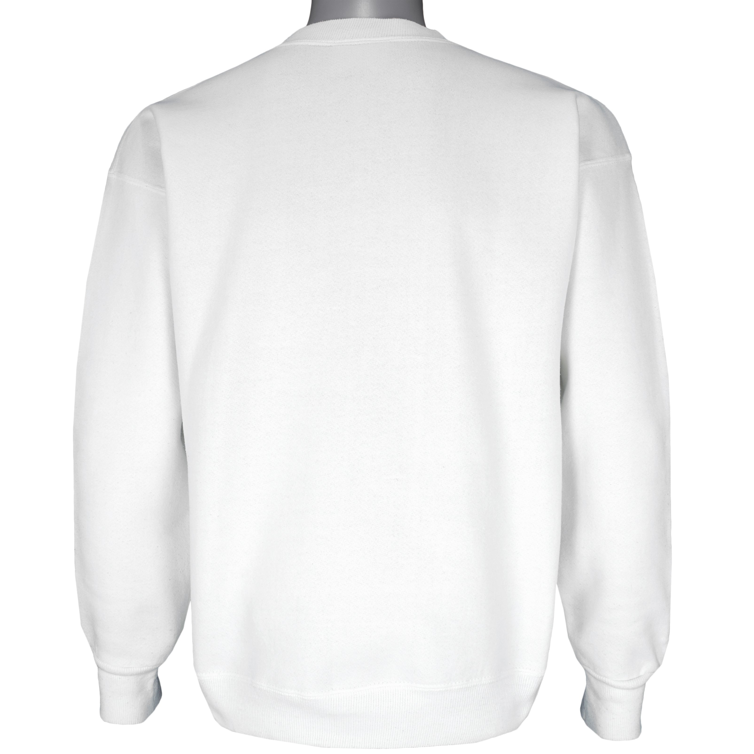 Vintage (Lee) - White Cheers, Boston Spell-Out Sweatshirt 1993 Large Vintage Retro