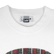 Vintage (Lee) - White Cheers, Boston Spell-Out Sweatshirt 1993 Large Vintage Retro