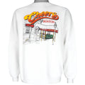 Vintage (Discus Athletic) - White Cheers, Boston Spell-Out Sweatshirt 1992 Large Vintage Retro