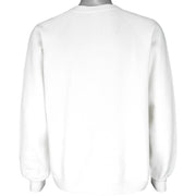 Vintage (Discus Athletic) - White Cheers, Boston Spell-Out Sweatshirt 1992 Large Vintage Retro