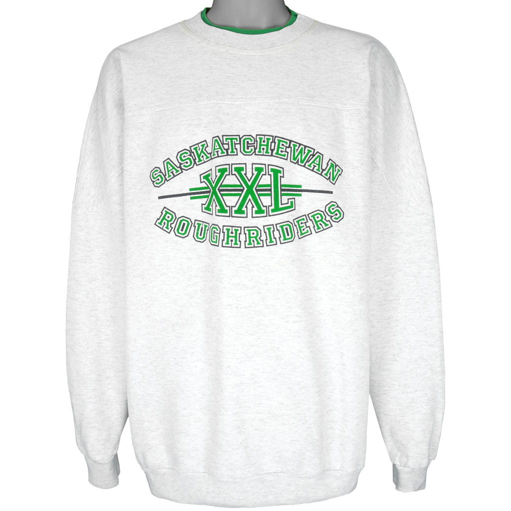 CFL - Saskatchewan Roughriders Sweatshirt 1990s X-Large Vintage Retro Football