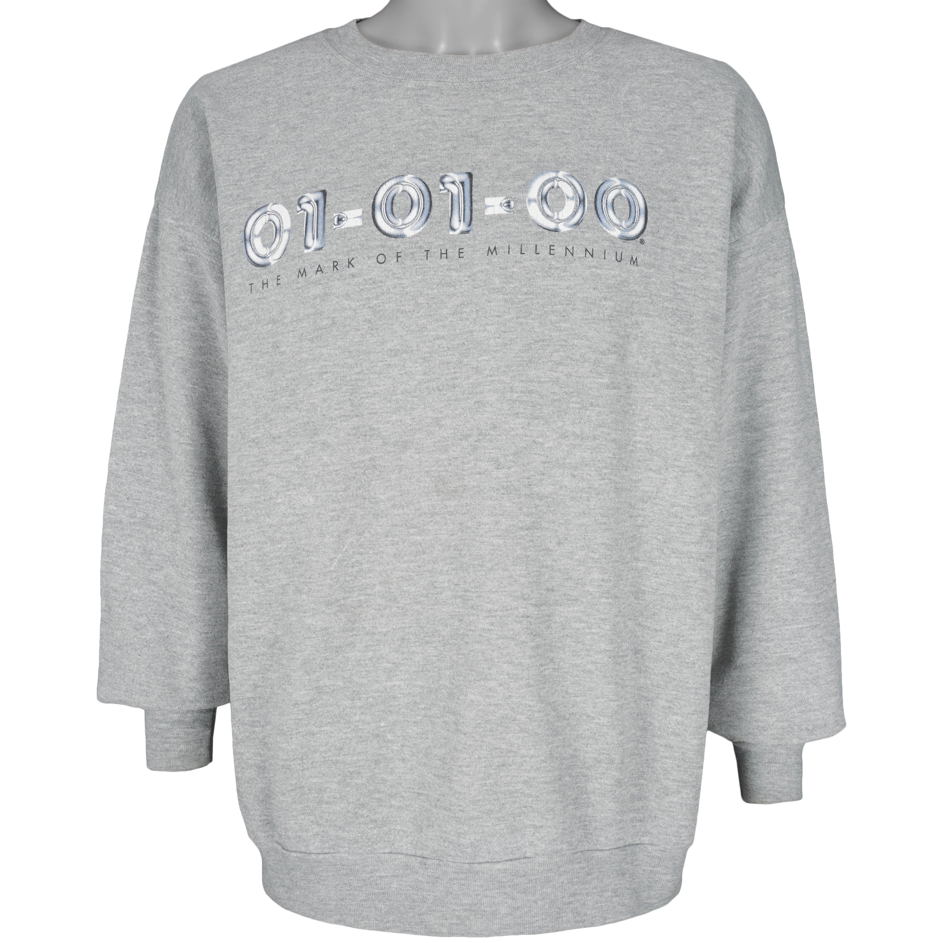 Vintage - The Mark Of The Millennium Sweatshirt 2000 X-Large Vintage Retro