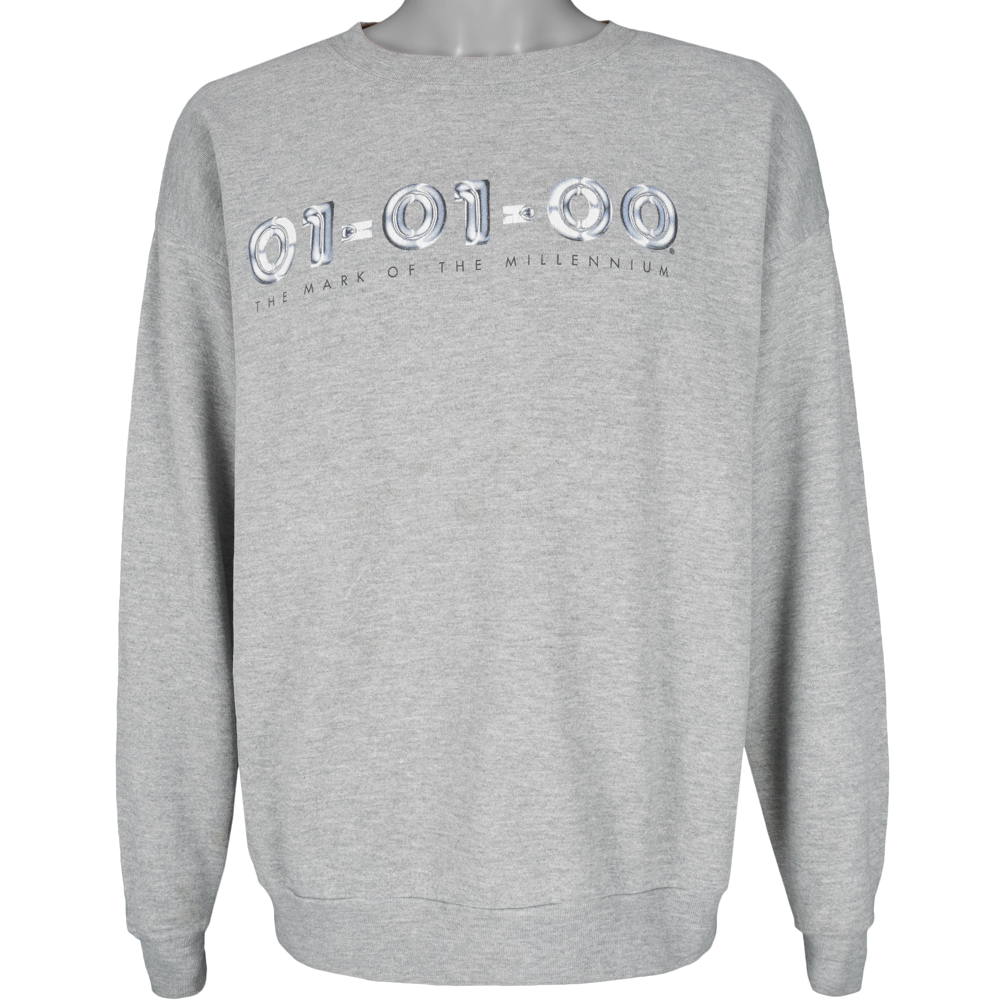 Vintage - The Mark Of The Millennium Sweatshirt 2000 X-Large Vintage Retro
