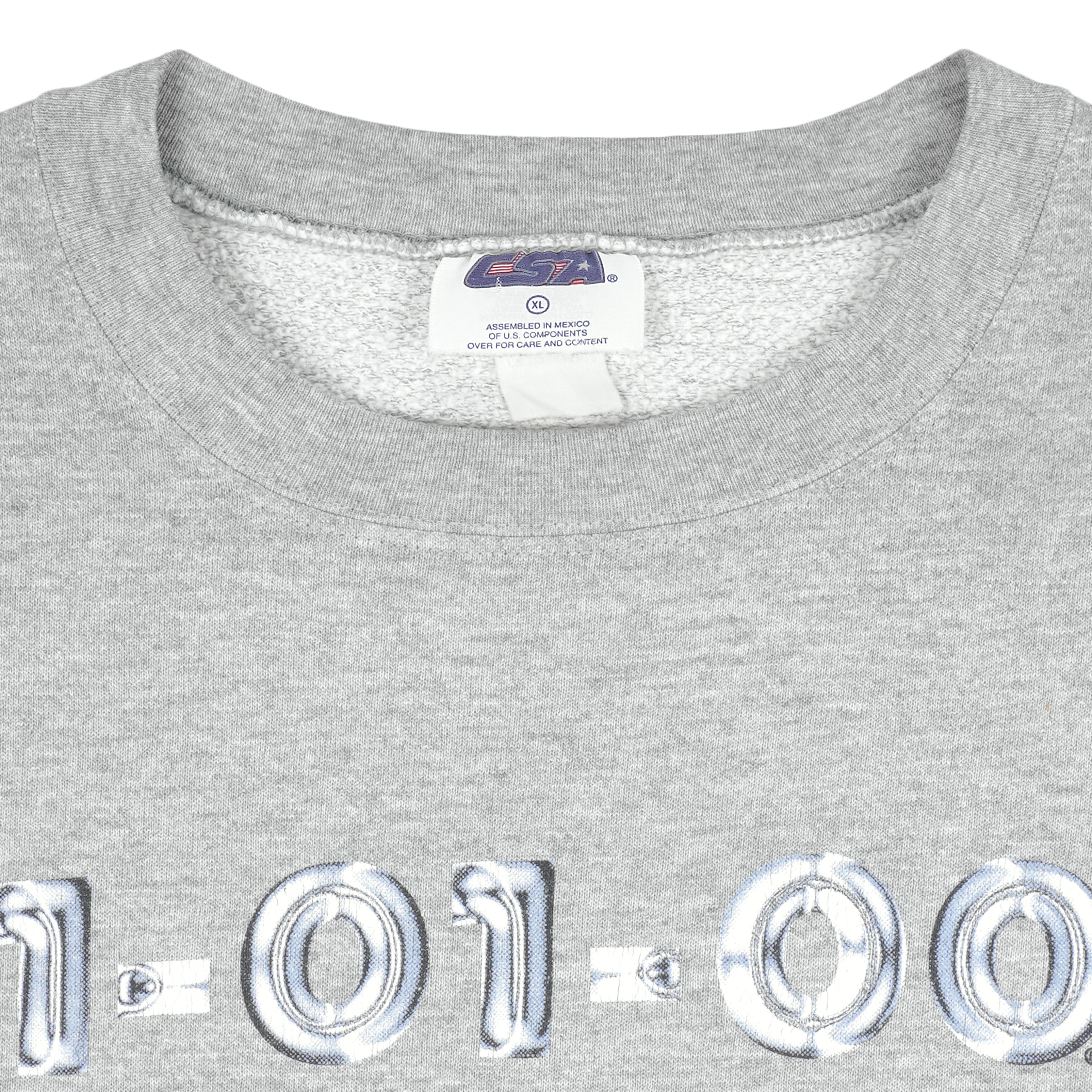 Vintage - The Mark Of The Millennium Sweatshirt 2000 X-Large Vintage Retro