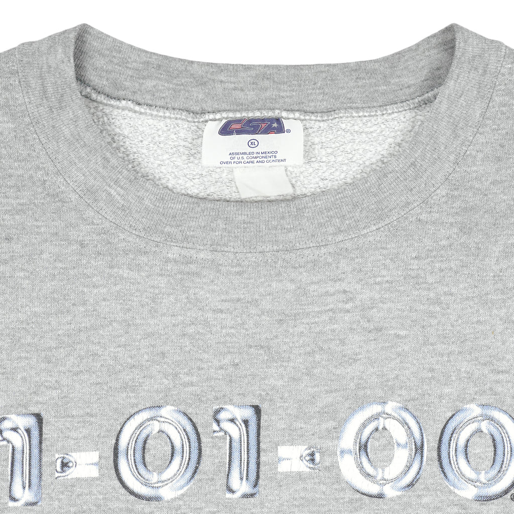 Vintage - The Mark Of The Millennium Sweatshirt 2000 X-Large Vintage Retro